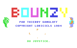 C64 GameBase Bounzy Loriciels_Ltd. 1984
