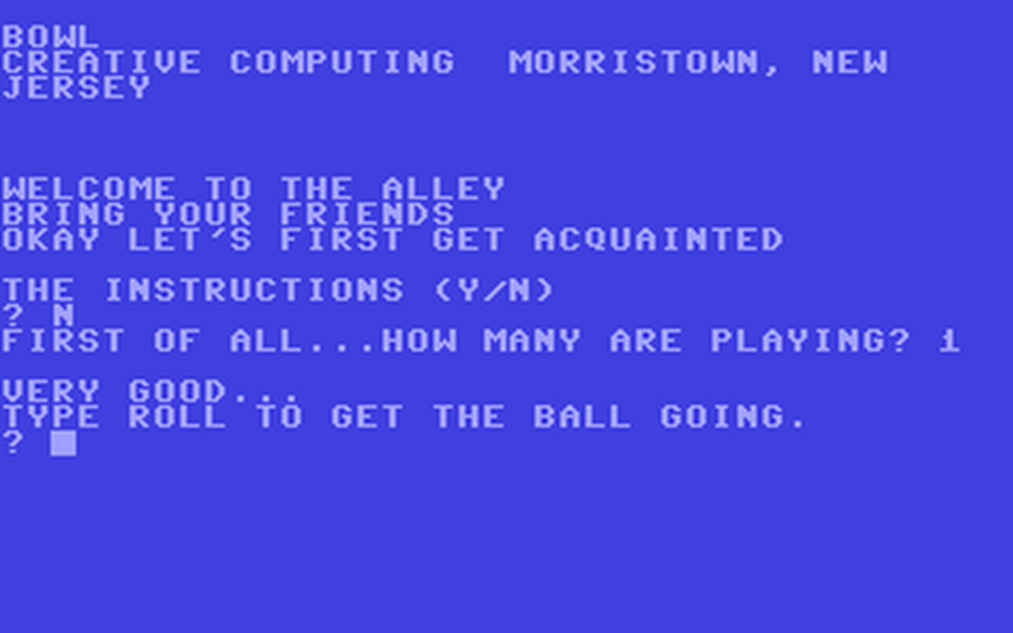 C64 GameBase Bowl Creative_Computing 1978