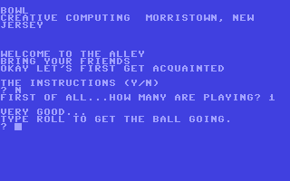 C64 GameBase Bowl Creative_Computing 1978