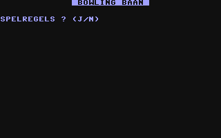 C64 GameBase Bowling_Baan Courbois_Software 1983