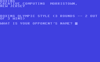 C64 GameBase Boxing Creative_Computing 1978