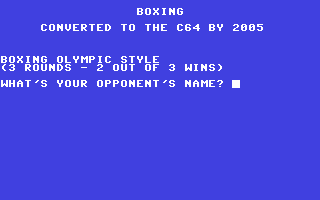 C64 GameBase Boxing (Not_Published) 2005