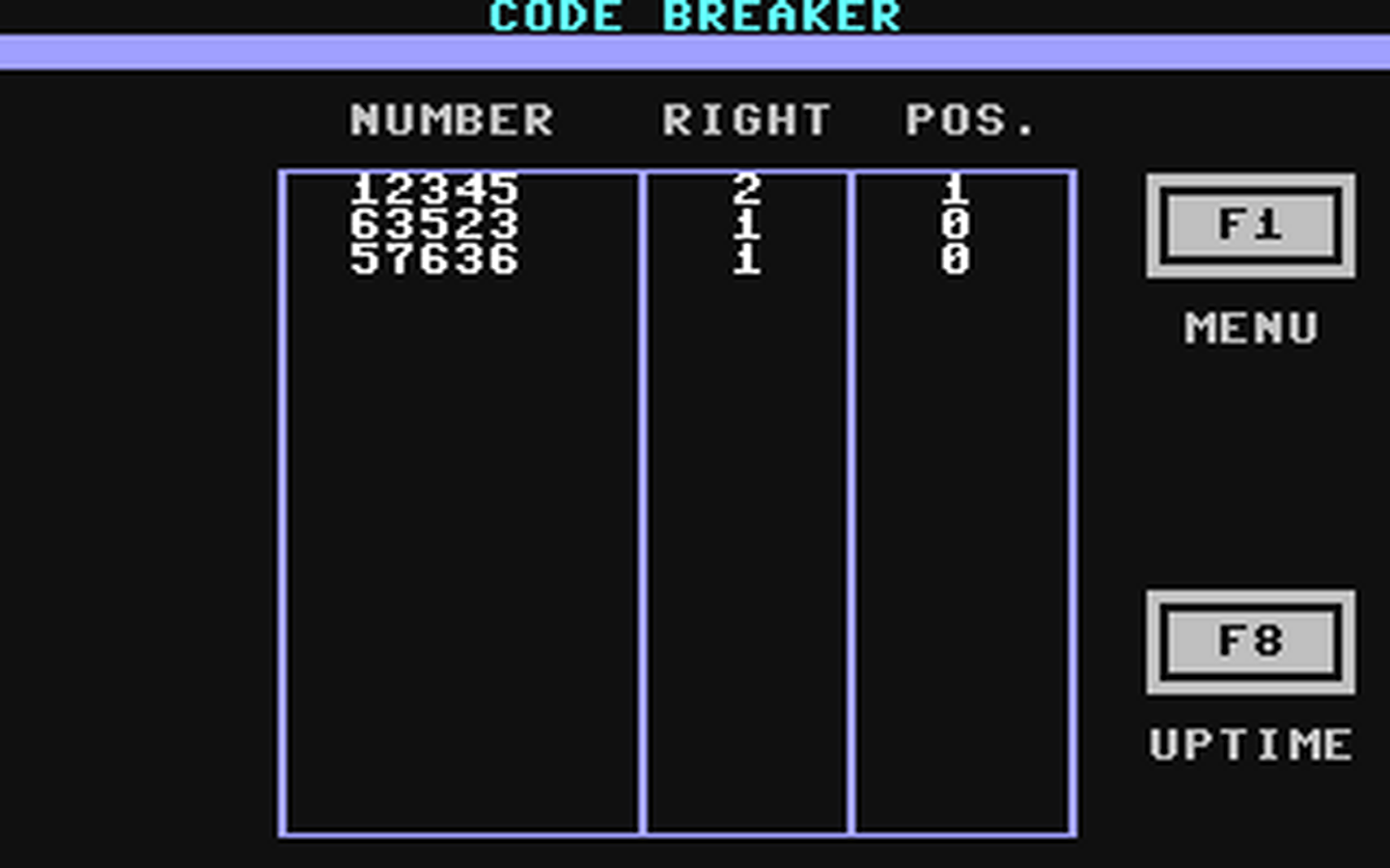C64 GameBase Brain_Teasers UpTime_Magazine/Softdisk_Publishing,_Inc. 1986