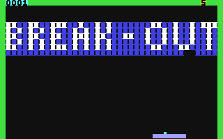 C64 GameBase Break-Out 2020
