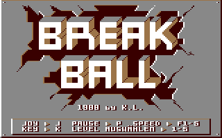 C64 GameBase Break_Ball CP_Verlag/Game_On 1989