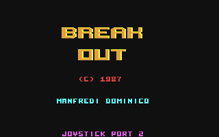 C64 GameBase Break_Out Infomedia/Floopy_64 1987