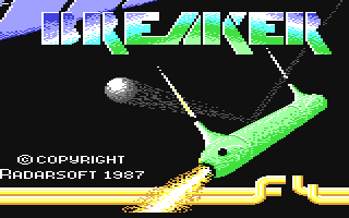 C64 GameBase Breaker RadarSoft 1987