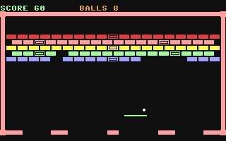 C64 GameBase Breakout (Public_Domain) 1987