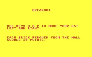 C64 GameBase Breakout Phoenix_Publishing_Associates 1983