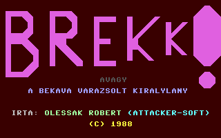 C64 GameBase Brekk!_-_Avagy_a_Békává_Varázsolt_Királylány_ 1988