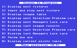 C64 GameBase Brian_Clough's_Football_Fortunes CDS_Software_Ltd. 1987