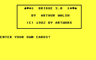 C64 GameBase Bridge_3.0 Artworx_Software_Company 1982
