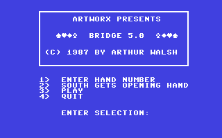 C64 GameBase Bridge_5.0 Artworx_Software_Company 1987