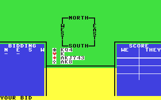 C64 GameBase Bridge_Player_II Sagittarian_Software_Ltd. 1984