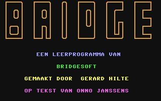 C64 GameBase Bridge Bridgesoft 1985