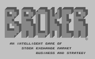 C64 GameBase Broker MaBo-Soft 1989
