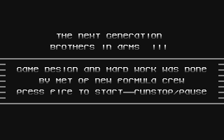 C64 GameBase Brothers_in_Arms_III_-_The_Next_Generation (Created_with_SEUCK) 1988