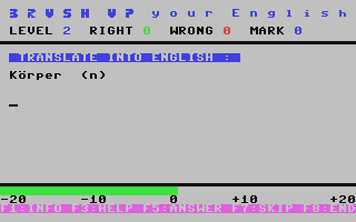 C64 GameBase Brush_Up_Your_English_I Data_Becker_GmbH 1984