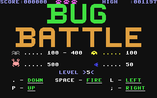 C64 GameBase Bug_Battle