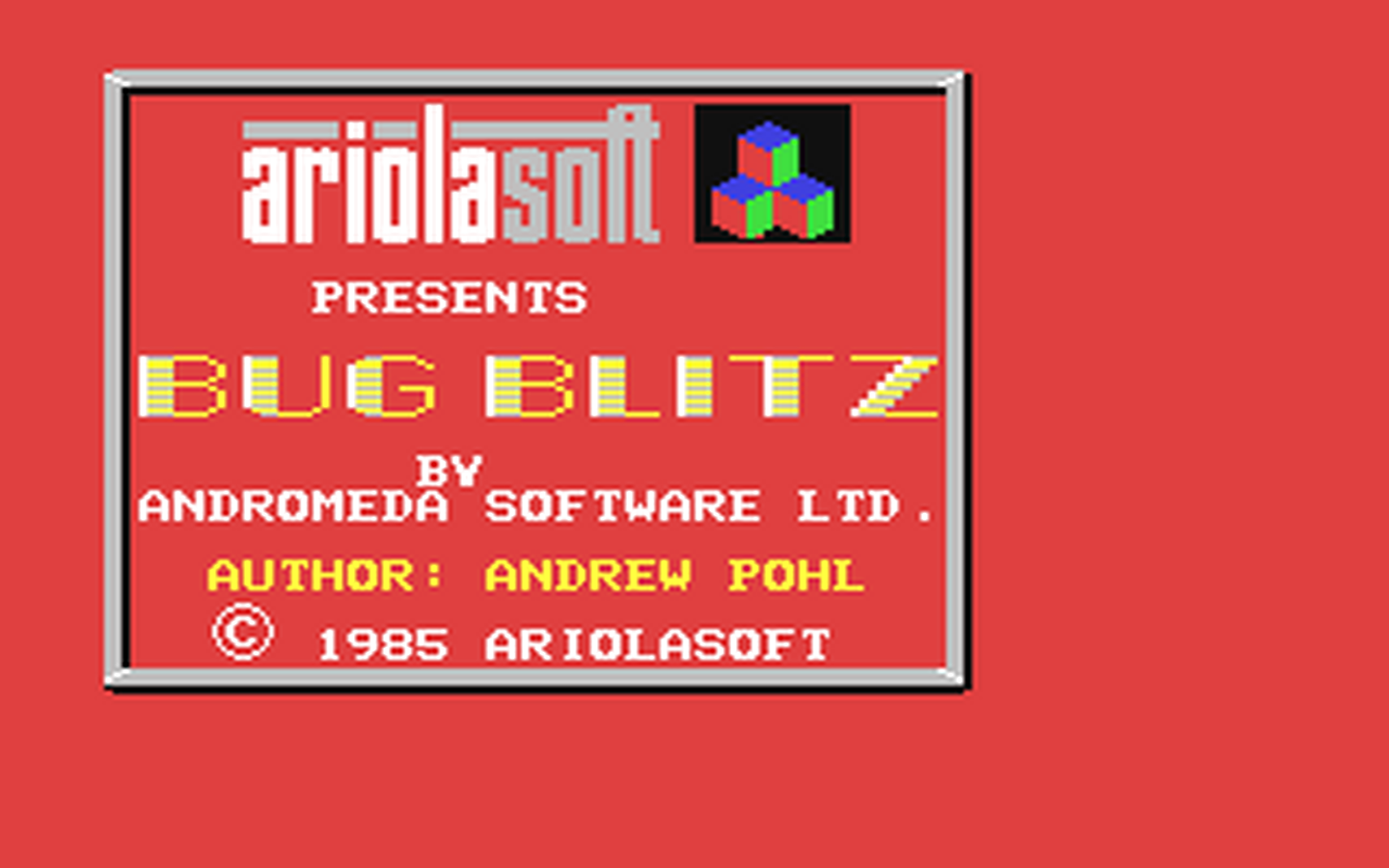 C64 GameBase Bug_Blitz Ariolasoft 1985
