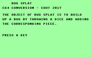 C64 GameBase Bug_Splat (Not_Published) 2017