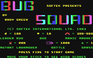 C64 GameBase Bug_Squad Softek 1983