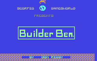 C64 GameBase Builder_Ben Scorpio_Gamesworld 1984