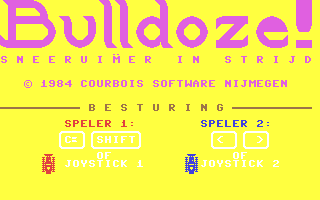 C64 GameBase Bulldoze!_-_Sneeruimer_in_Strijd Courbois_Software 1984