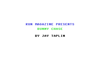 C64 GameBase Bunny_Chase RUN 1992