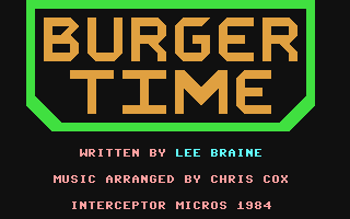 C64 GameBase Burger_Time Interceptor_Software 1984