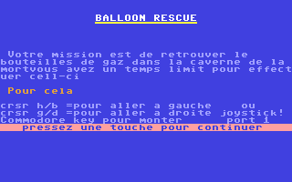 C64 GameBase Ballon_en_folie,_Le Hebdogiciel 1985