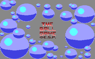 C64 GameBase Ball_Game,_The ESP/Electronic_Zoo 1991