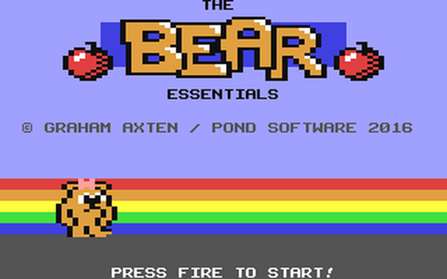 C64 GameBase Bear_Essentials,_The Pond_Software_Ltd. 2016