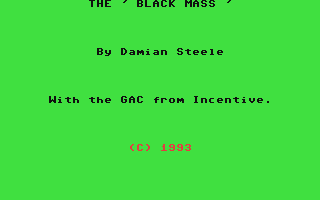 C64 GameBase Black_Mass,_The The_Adventure_Workshop 1993