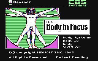 C64 GameBase Body_in_Focus,_The CBS_Software 1985