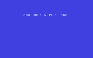 C64 GameBase Book_Report,_The Hayden_Book_Company,_Inc. 1984