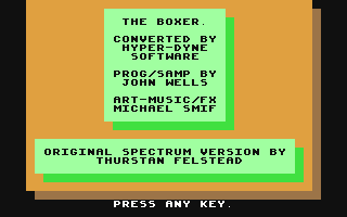 C64 GameBase Boxer,_The Cult_Games 1990
