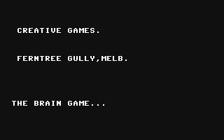 C64 GameBase Brain_Game,_The Creative_Games