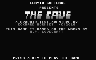 C64 GameBase Cave,_The Eway10_Software 2010