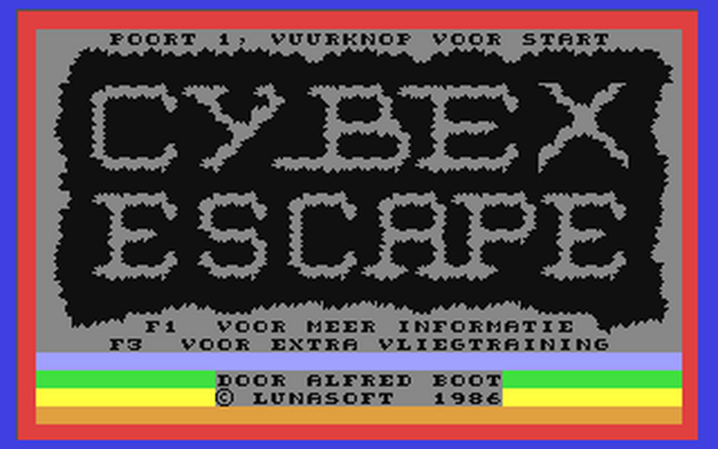C64 GameBase Cybex_Escape Lunasoft 1986