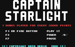 C64 GameBase Captain_Starlight (Not_Published) 1988