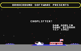 C64 GameBase Choplifter Broderbund 1982