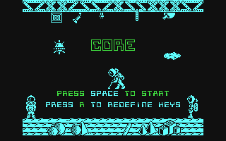 C64 GameBase CORE_-_Cybernatic_Organism_Recovery_Expedition A&F_Software_Ltd._(A'n'F) 1986