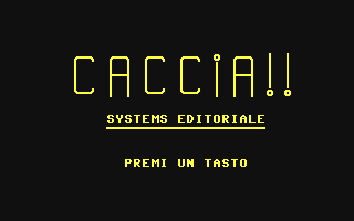 C64 GameBase Caccia! Systems_Editoriale_s.r.l./Commodore_(Software)_Club 1985