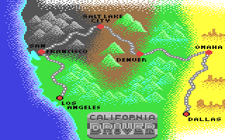 C64 GameBase California_Driver 1990