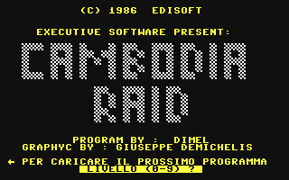 C64 GameBase Cambodia_Raid Edisoft_S.r.l./Next_Game 1986