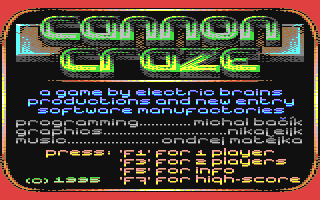 C64 GameBase Cannon_Craze Magna_Media/64'er 1997