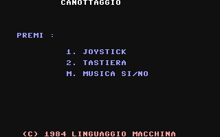 C64 GameBase Canottaggio Linguaggio_Macchina/TuttoComputer 1985