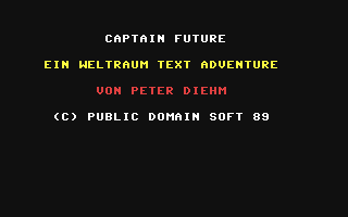C64 GameBase Captain_Future PDPD_Software 1989