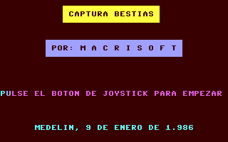 C64 GameBase Captura_Bestias Macrisoft 1986